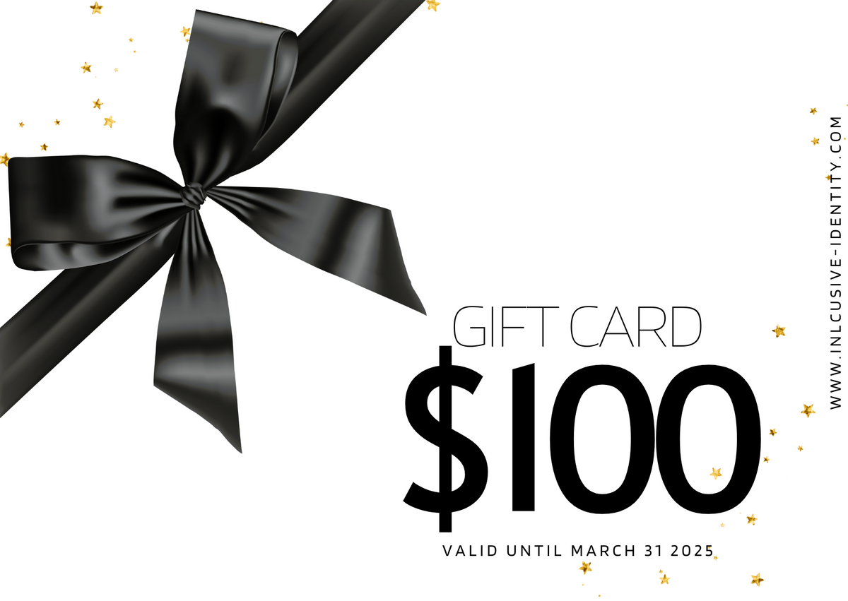 View of Inclusive Identity Gift Card