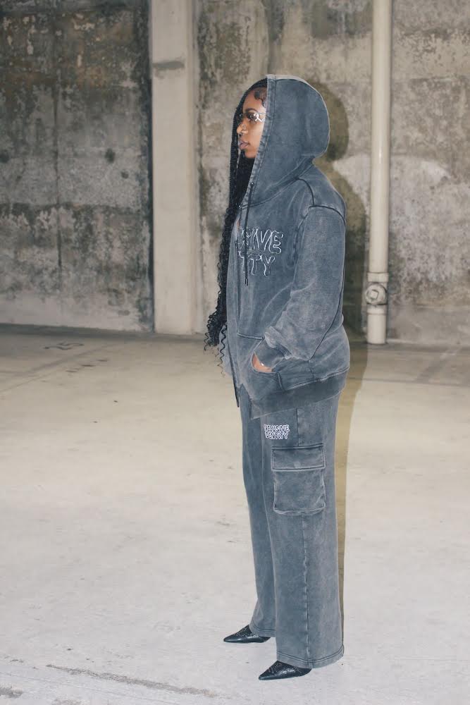 Cement Wash Trackpants