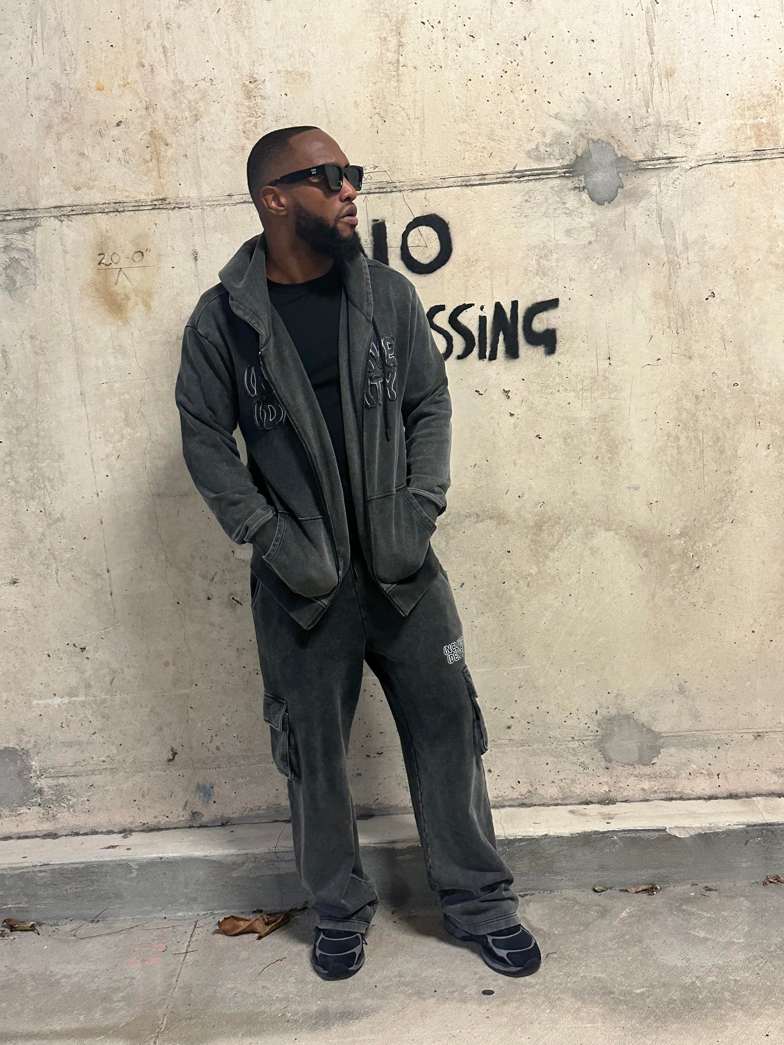 Cement Wash Tracksuit