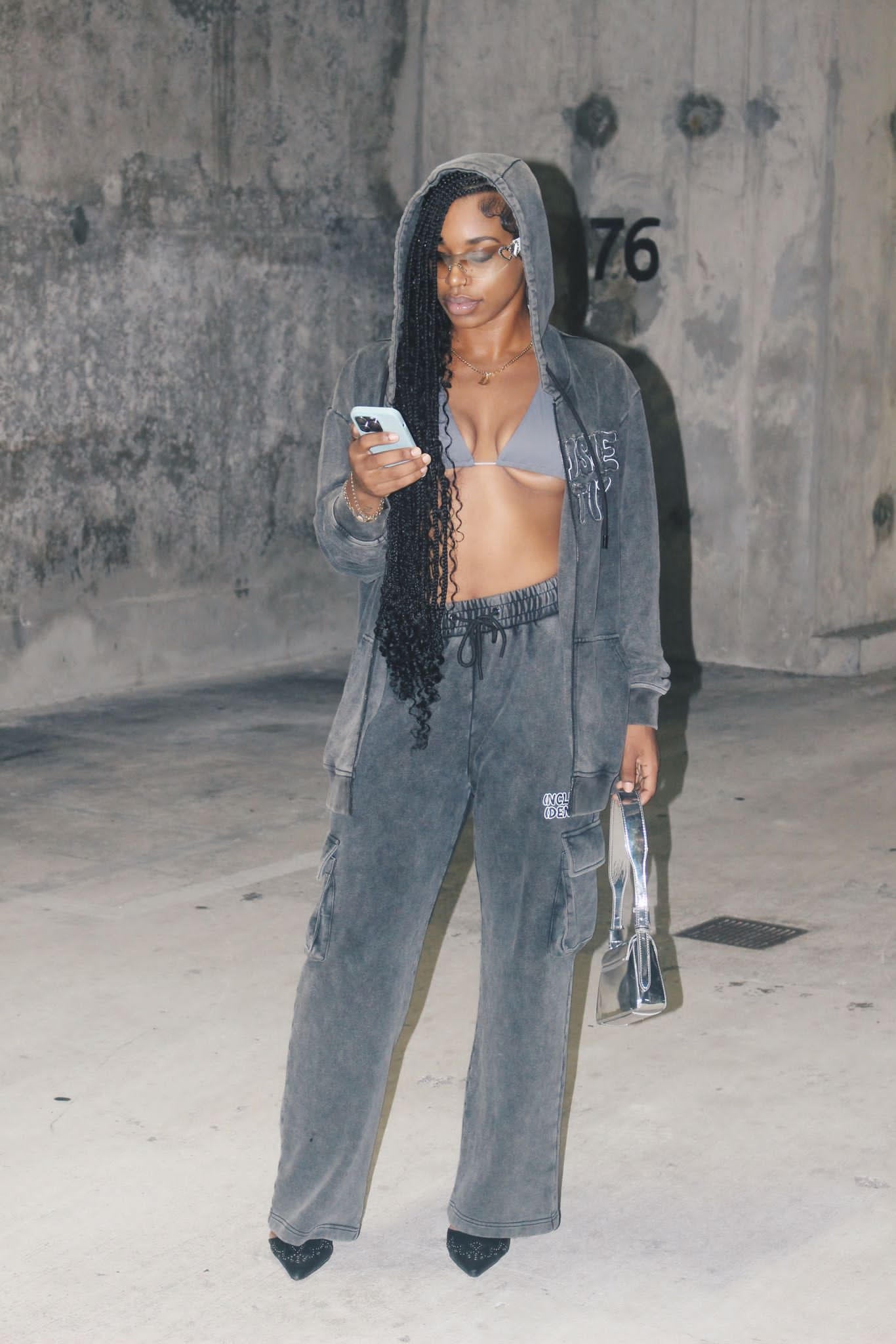 Cement Wash Tracksuit