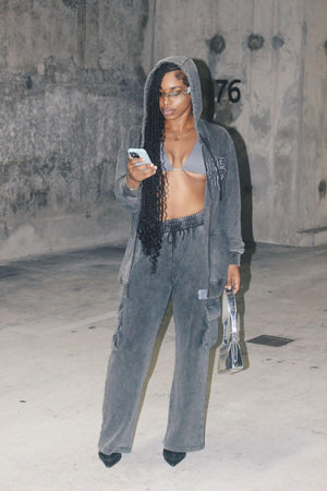 Cement Wash Tracksuit